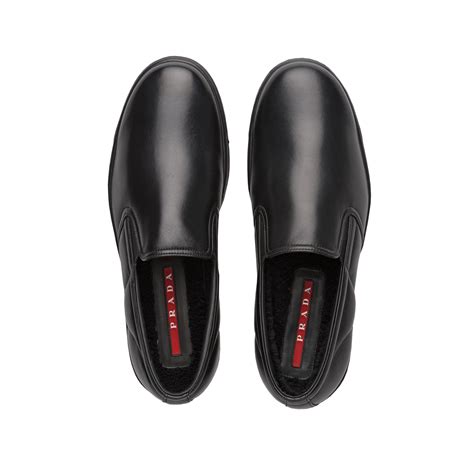 prada slippers man|Prada slip on sneakers men.